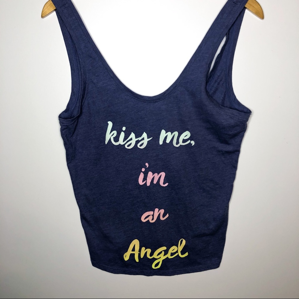 Victoria’s Secret Kiss Me I’m an Angel Tank Top